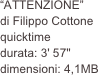 “ATTENZIONE”
di Filippo Cottone
quicktime
durata: 3' 57"
dimensioni: 4,1MB